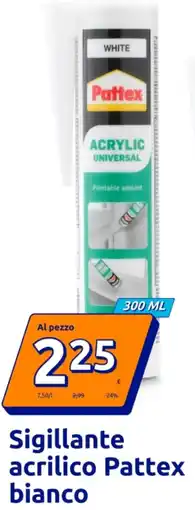Action Sigillante acrilico Pattex bianco offerta