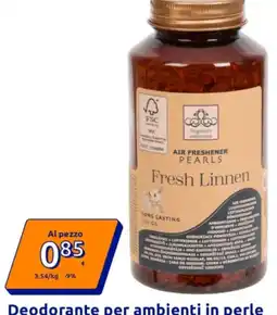 Action Deodorante per ambienti in perle offerta