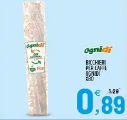 Ard Discount Bicchieri per caffe OGNIDI offerta