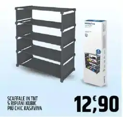 Ard Discount Scaffale in tnt 5 ripiani kubic più chic kasaviva offerta