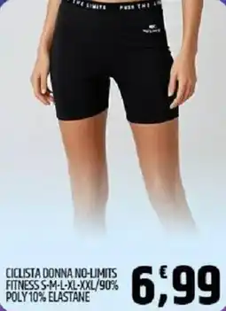 Ard Discount Ciclista donna no-limits fitness offerta