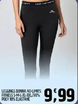 Ard Discount Leggings donna no-limits fitness offerta