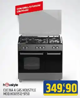Ard Discount CUCINA A GAS HOUSTYLE MOD.HOU9512-9150 offerta