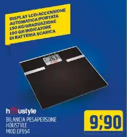 Ard Discount BILANCIA PESAPERSONE HOUSTYLE MOD.EF954 offerta