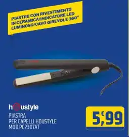 Ard Discount PIASTRA PER CAPELLI HOUSTYLE MOD.PC2307AT offerta