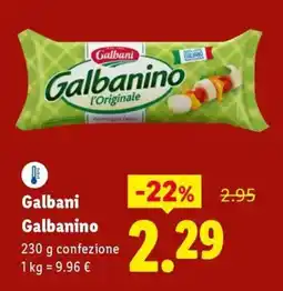 Lidl Galbani Galbanino offerta