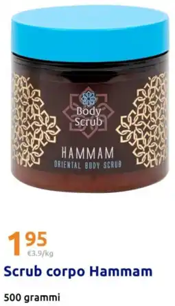 Action Scrub corpo Hammam offerta