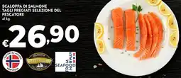 Bennet Scaloppa di salmone tagli pregiati selezione del pescatore offerta
