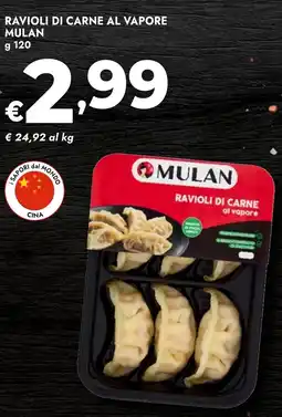 Bennet Ravioli di carne al vapore MULAN offerta