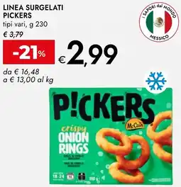 Bennet Linea surgelati PICKERS offerta