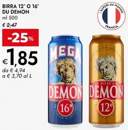 Bennet Birra 12° o 16° DU DEMON offerta