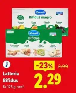 Lidl Latteria Bifidus offerta