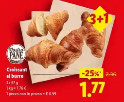 Lidl Croissant al burro offerta