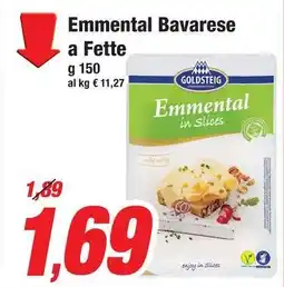 Prix Quality Emmental Bavarese a Fette offerta
