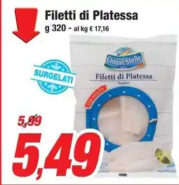 Prix Quality Filetti di Platessa offerta