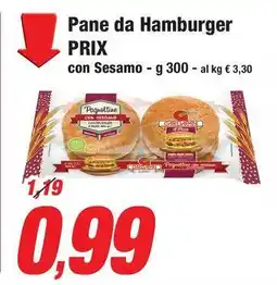 Prix Quality Pane da Hamburger PRIX offerta
