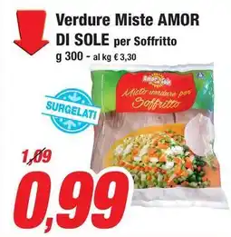 Prix Quality Verdure Miste AMOR DI SOLE per Soffritto offerta