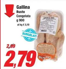 Prix Quality Gallina Busto Congelata offerta