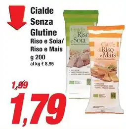 Prix Quality Cialde Senza Glutine Risc Riso e Soia/ Riso e Mais offerta