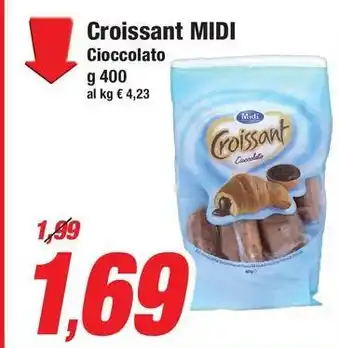 Prix Quality Croissant MIDI Cioccolato offerta