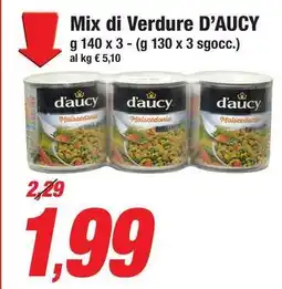 Prix Quality Mix di Verdure D'AUCY offerta