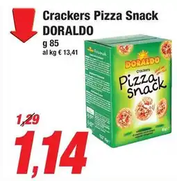 Prix Quality Crackers Pizza Snack DORALDO offerta