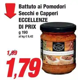 Prix Quality Battuto ai Pomodori Secchi e Capperi ECCELLENZE DI PRIX offerta