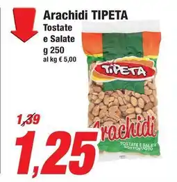 Prix Quality Arachidi TIPETA Tostate e Salate offerta
