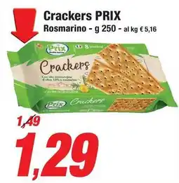 Prix Quality Crackers PRIX Rosmarino offerta