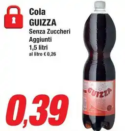 Prix Quality Cola GUIZZA Senza Zuccheri Aggiunti offerta