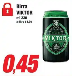Prix Quality Birra VIKTOR offerta