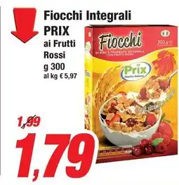 Prix Quality Fiocchi Integrali PRIX ai Frutti Rossi offerta