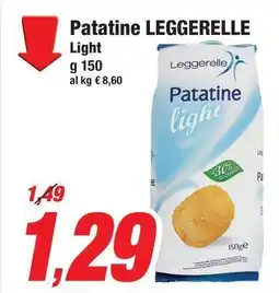 Prix Quality Patatine LEGGERELLE Light offerta
