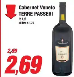 Prix Quality Cabernet Veneto TERRE PASSERI offerta