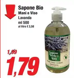 Prix Quality Sapone Bio Mani e Viso Lavanda offerta