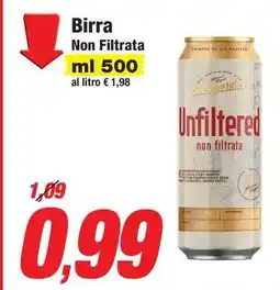 Prix Quality Birra Non Filtrata offerta