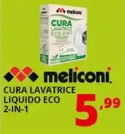 Comet Meliconi cura lavatrice liquido eco 2-in-1 offerta