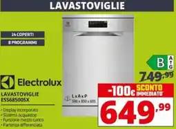 Comet Electrolux LAVASTOVIGLIE ESS68500SX offerta