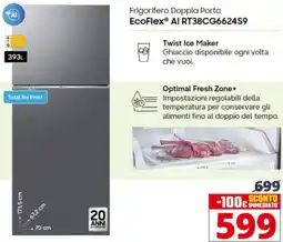 Comet SAMSUNG Frigorifero Doppia Porta EcoFlex AI RT38CG6624S9 offerta