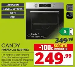 Comet CANDY FORNO CA6 N3B1HTX offerta