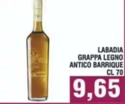 Bitar Labadia grappa legno antico barrique offerta