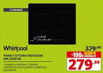 Comet Whirlpool PIANO COTTURA INDUZIONE WB S2560 NE offerta