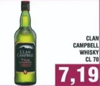 Bitar Clan campbell whisky offerta