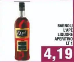 Bitar Bagnoli l'ape liquore aperitivo offerta