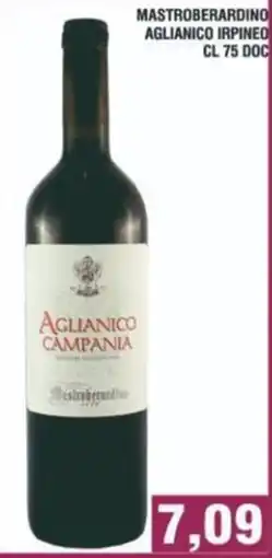 Bitar Mastroberardino aglianico irpineo doc offerta