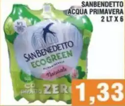 Bitar Sanbendetto acqua primavera offerta