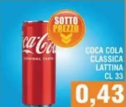 Bitar Coca cola classica lattina offerta