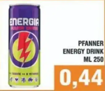 Bitar Pfanner energy drink offerta