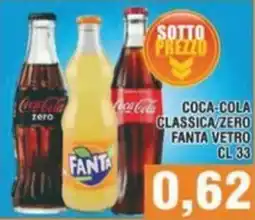 Bitar Coca-cola classica/zero fanta vetro offerta
