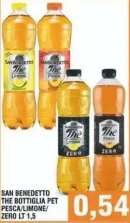 Bitar San benedetto the bottiglia pet pesca/limone/ zero offerta